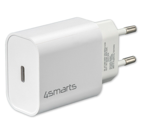 4smarts Ładowarka sieciowa VoltPlug 20W PD USB-C biały - 1486743 - zdjęcie 3